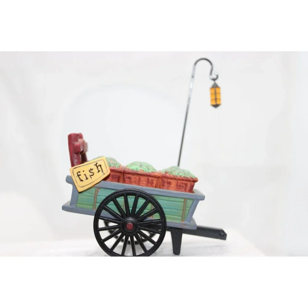 Dept 56 Dickens Village- Chelsea Market Fish Monger